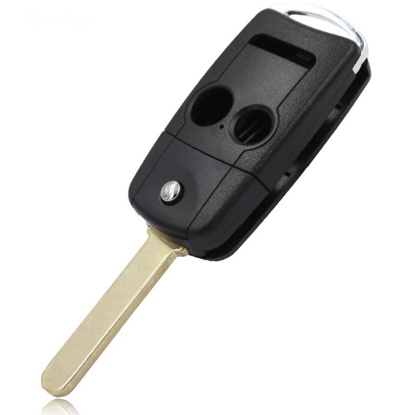 2+1 Buttons Folding Remote Key Shell Case Fob for Acura TL TSX MDX RDX ZDX